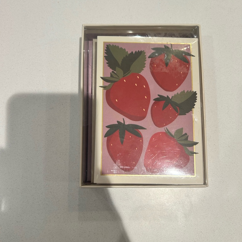 Strawberry Stationary Set